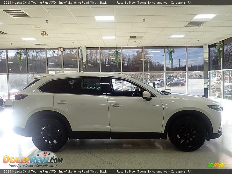 2023 Mazda CX-9 Touring Plus AWD Snowflake White Pearl Mica / Black Photo #1