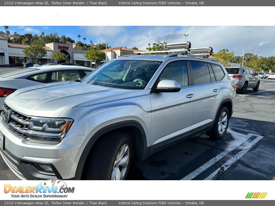 2019 Volkswagen Atlas SE Reflex Silver Metallic / Titan Black Photo #12