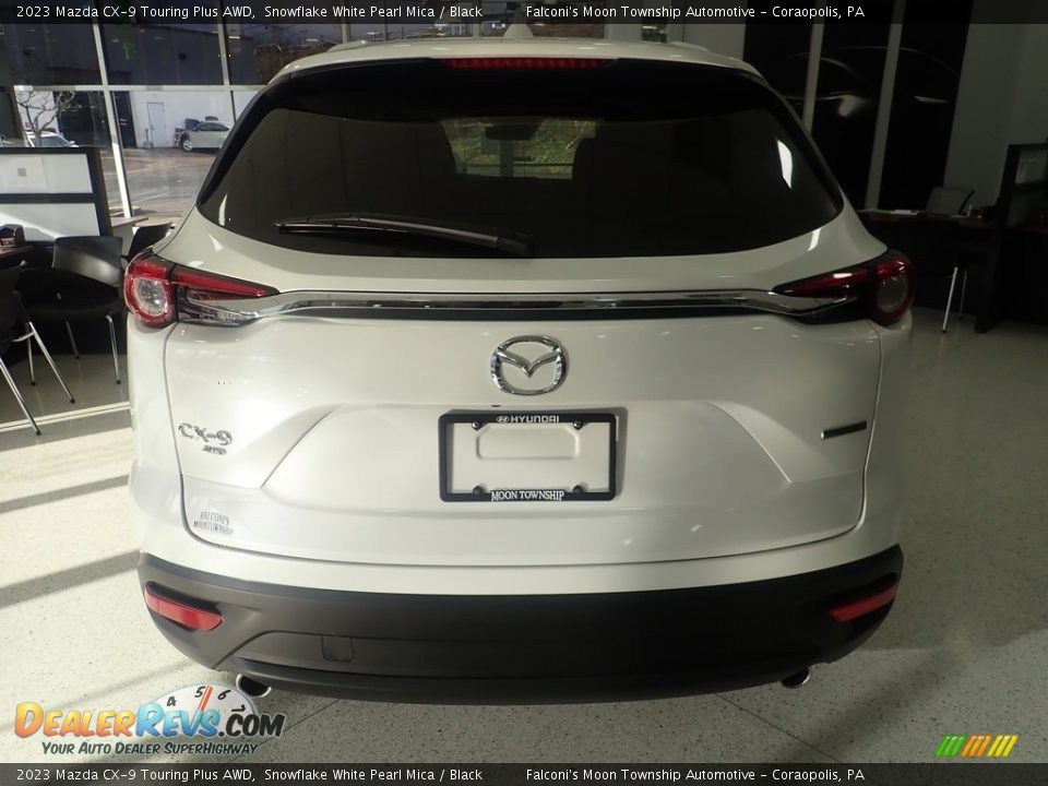 2023 Mazda CX-9 Touring Plus AWD Snowflake White Pearl Mica / Black Photo #3
