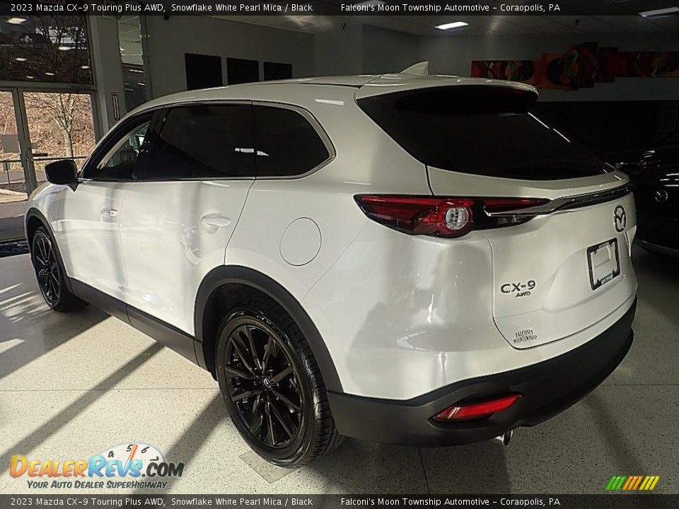 2023 Mazda CX-9 Touring Plus AWD Snowflake White Pearl Mica / Black Photo #5