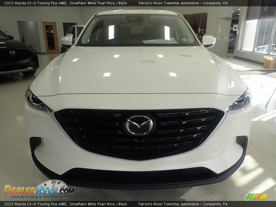 2023 Mazda CX-9 Touring Plus AWD Snowflake White Pearl Mica / Black Photo #7