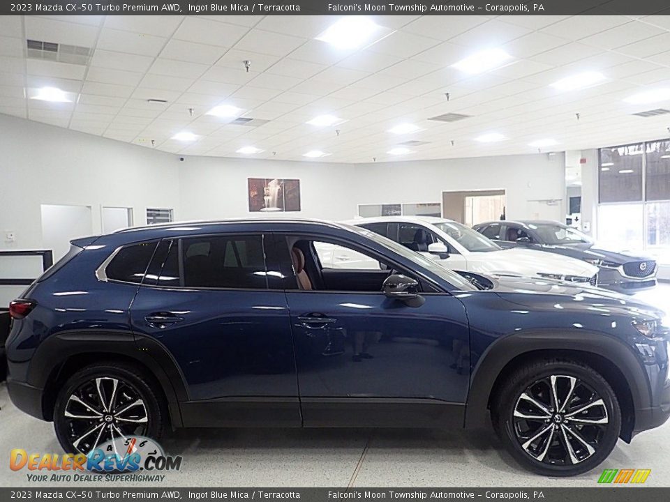 2023 Mazda CX-50 Turbo Premium AWD Ingot Blue Mica / Terracotta Photo #1