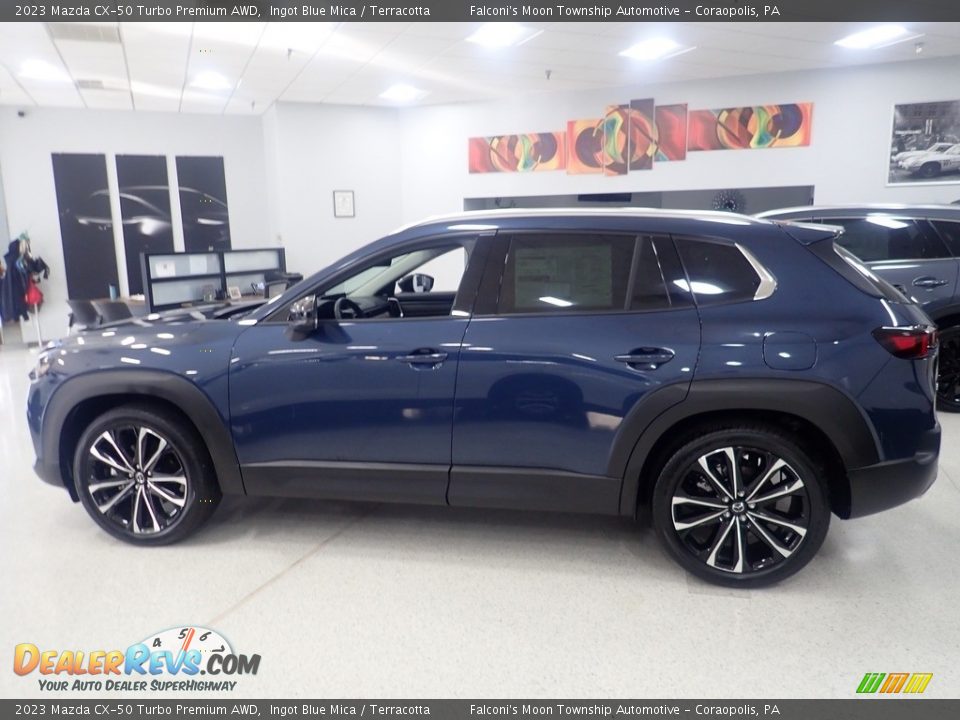 Ingot Blue Mica 2023 Mazda CX-50 Turbo Premium AWD Photo #6