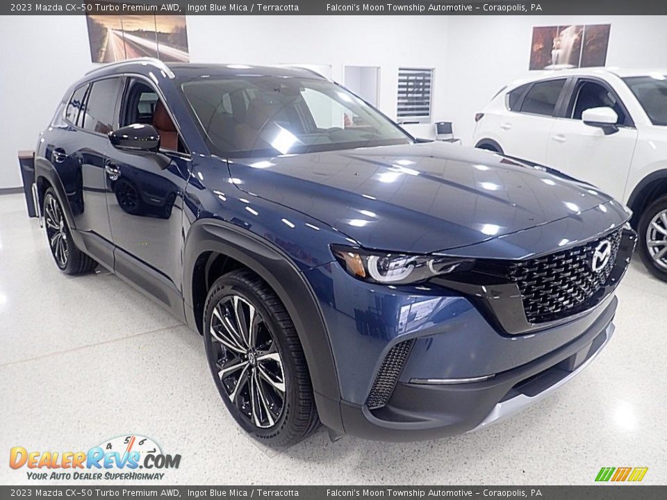 Ingot Blue Mica 2023 Mazda CX-50 Turbo Premium AWD Photo #9