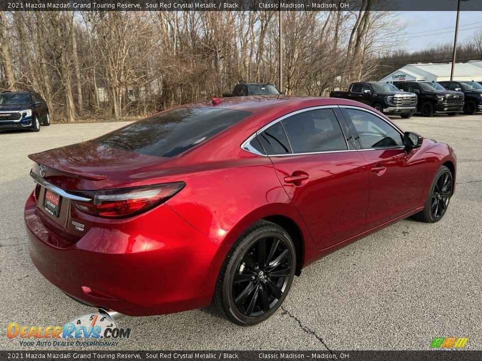 2021 Mazda Mazda6 Grand Touring Reserve Soul Red Crystal Metallic / Black Photo #3