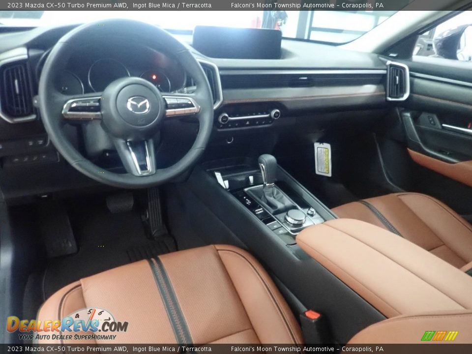 Terracotta Interior - 2023 Mazda CX-50 Turbo Premium AWD Photo #13