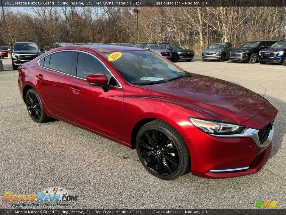 Front 3/4 View of 2021 Mazda Mazda6 Grand Touring Reserve Photo #4