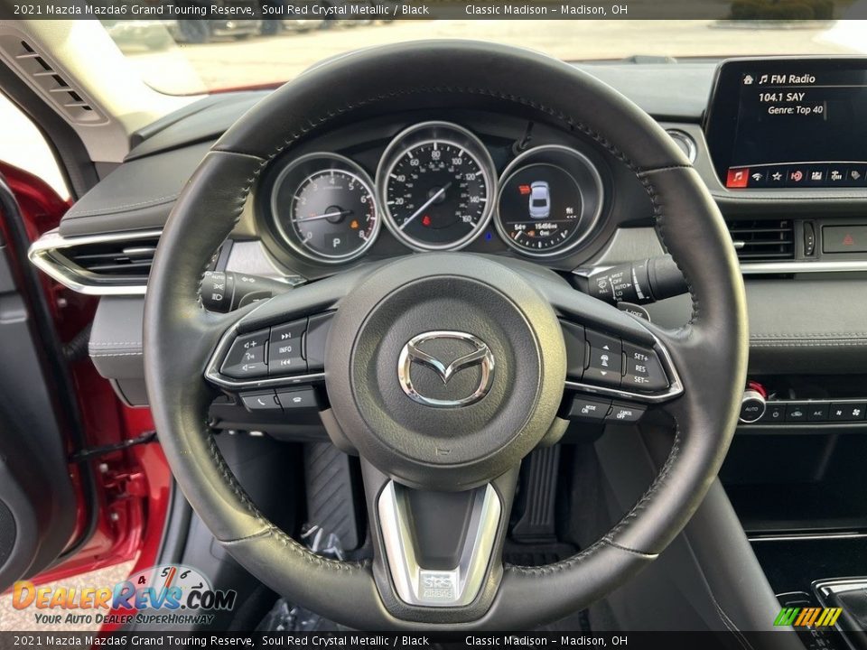 2021 Mazda Mazda6 Grand Touring Reserve Steering Wheel Photo #9