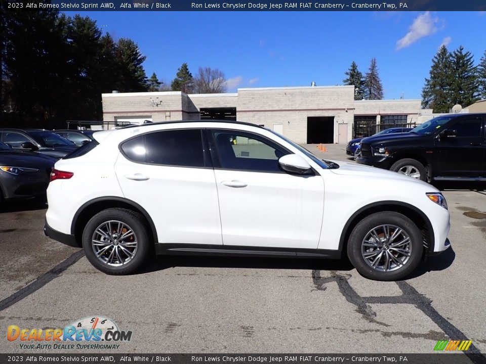 Alfa White 2023 Alfa Romeo Stelvio Sprint AWD Photo #7