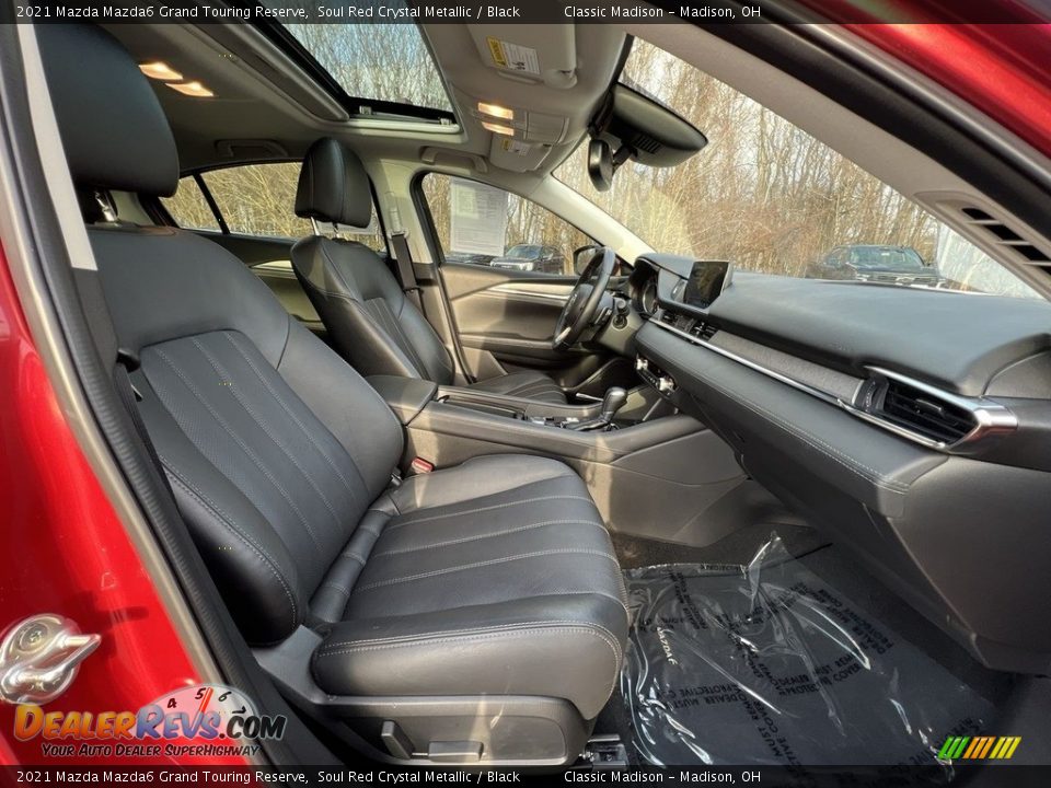 Black Interior - 2021 Mazda Mazda6 Grand Touring Reserve Photo #19