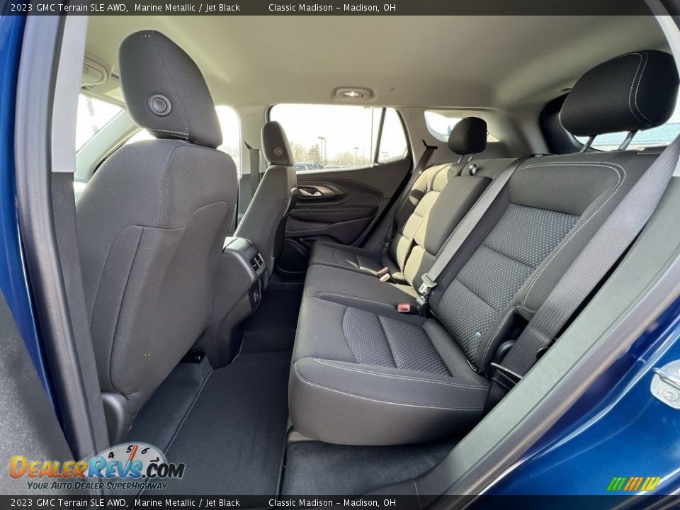 Rear Seat of 2023 GMC Terrain SLE AWD Photo #16