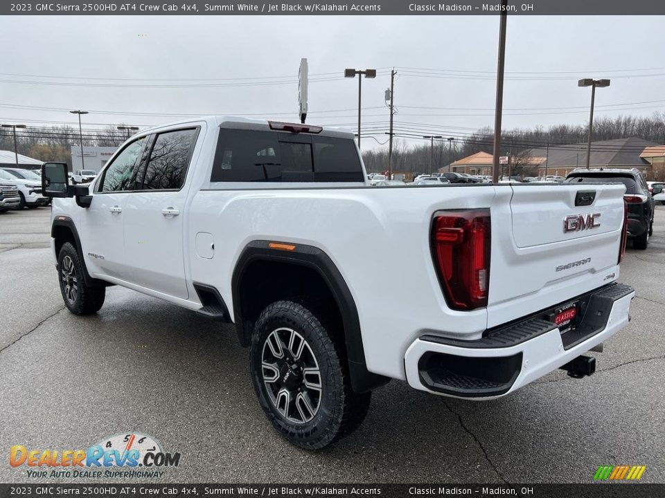 2023 GMC Sierra 2500HD AT4 Crew Cab 4x4 Summit White / Jet Black w/Kalahari Accents Photo #2