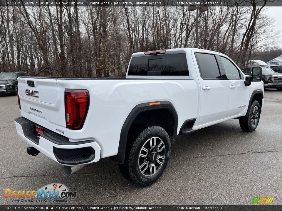 2023 GMC Sierra 2500HD AT4 Crew Cab 4x4 Summit White / Jet Black w/Kalahari Accents Photo #3