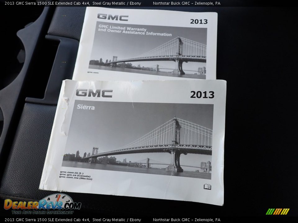 2013 GMC Sierra 1500 SLE Extended Cab 4x4 Steel Gray Metallic / Ebony Photo #28