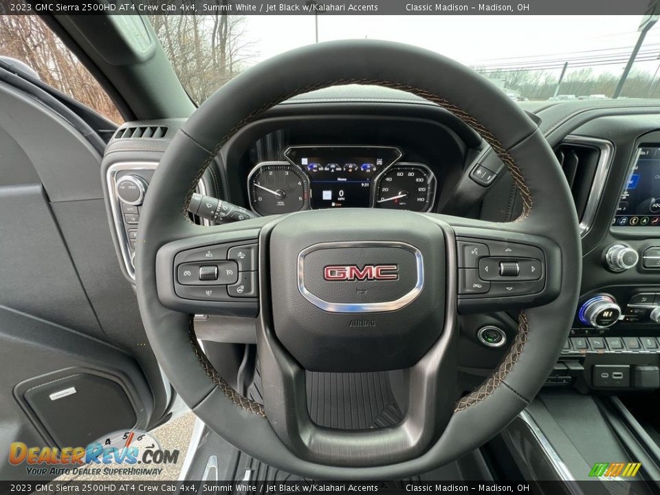 2023 GMC Sierra 2500HD AT4 Crew Cab 4x4 Steering Wheel Photo #9