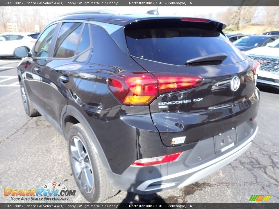 2020 Buick Encore GX Select AWD Ebony Twilight Metallic / Ebony Photo #4