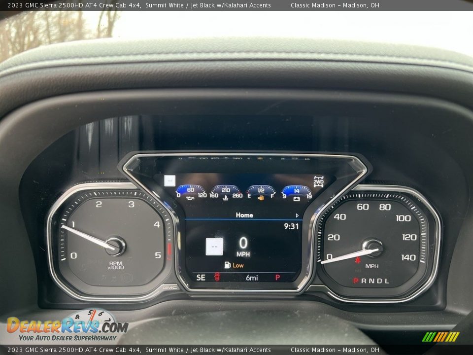 2023 GMC Sierra 2500HD AT4 Crew Cab 4x4 Gauges Photo #10