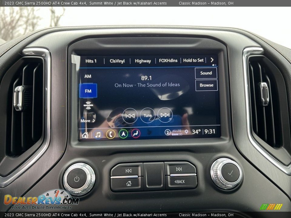 Controls of 2023 GMC Sierra 2500HD AT4 Crew Cab 4x4 Photo #11