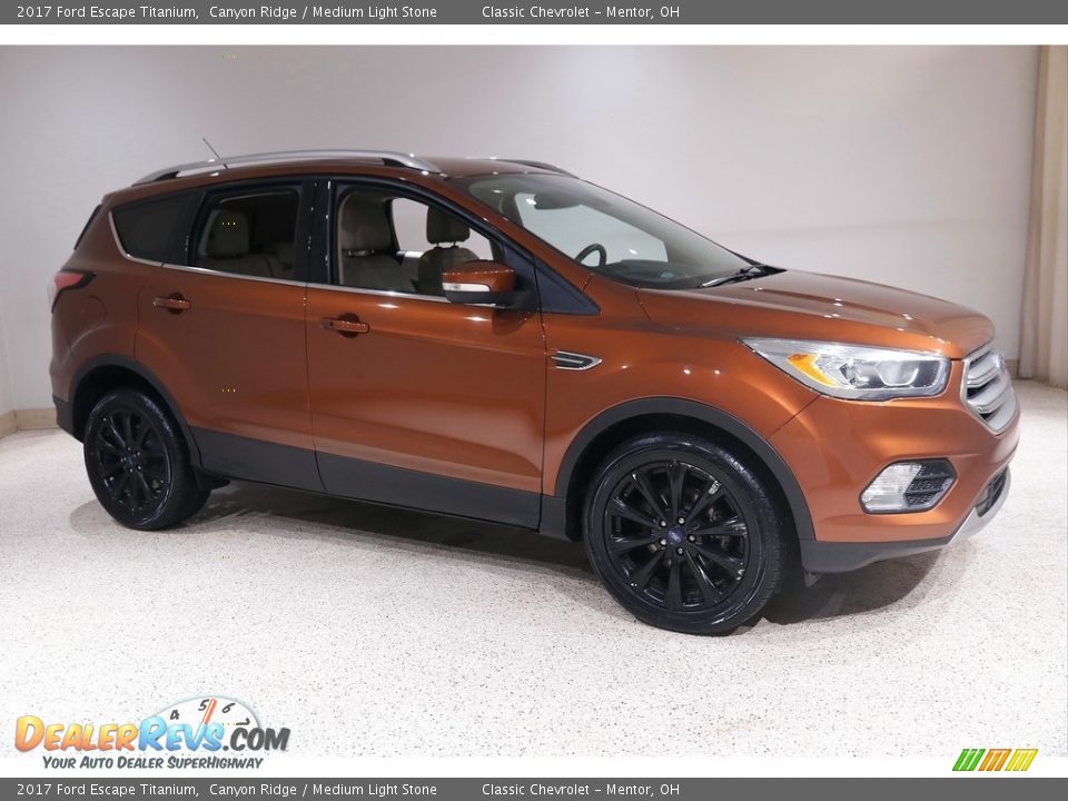 2017 Ford Escape Titanium Canyon Ridge / Medium Light Stone Photo #1