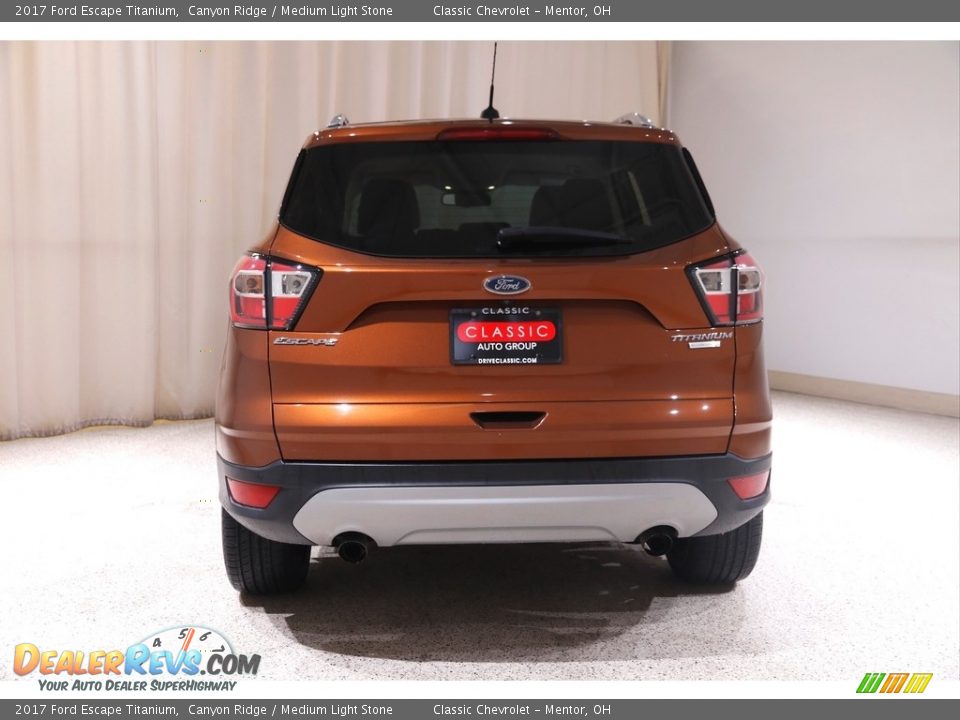 2017 Ford Escape Titanium Canyon Ridge / Medium Light Stone Photo #19