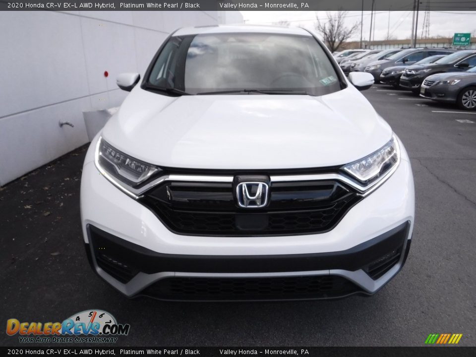 2020 Honda CR-V EX-L AWD Hybrid Platinum White Pearl / Black Photo #5