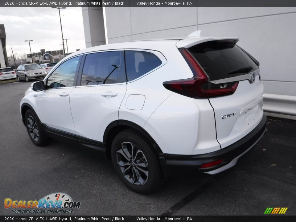 2020 Honda CR-V EX-L AWD Hybrid Platinum White Pearl / Black Photo #9