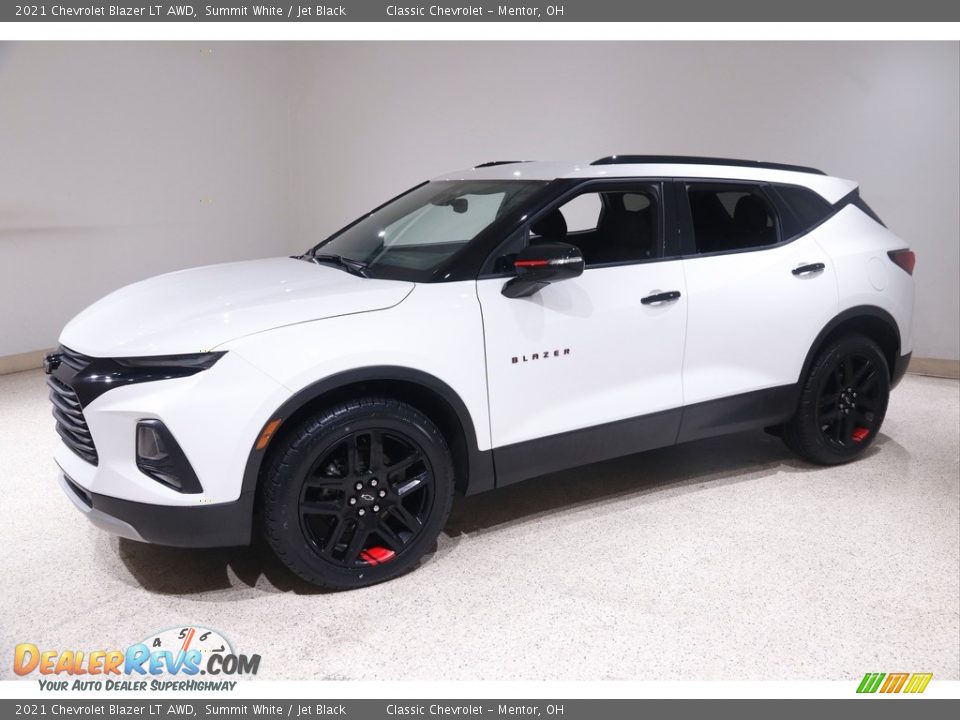 2021 Chevrolet Blazer LT AWD Summit White / Jet Black Photo #3