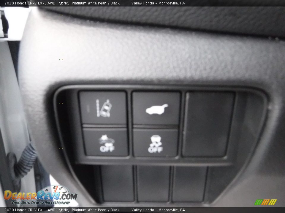 2020 Honda CR-V EX-L AWD Hybrid Platinum White Pearl / Black Photo #14