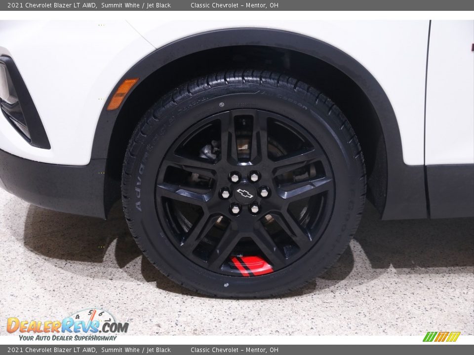 2021 Chevrolet Blazer LT AWD Summit White / Jet Black Photo #21