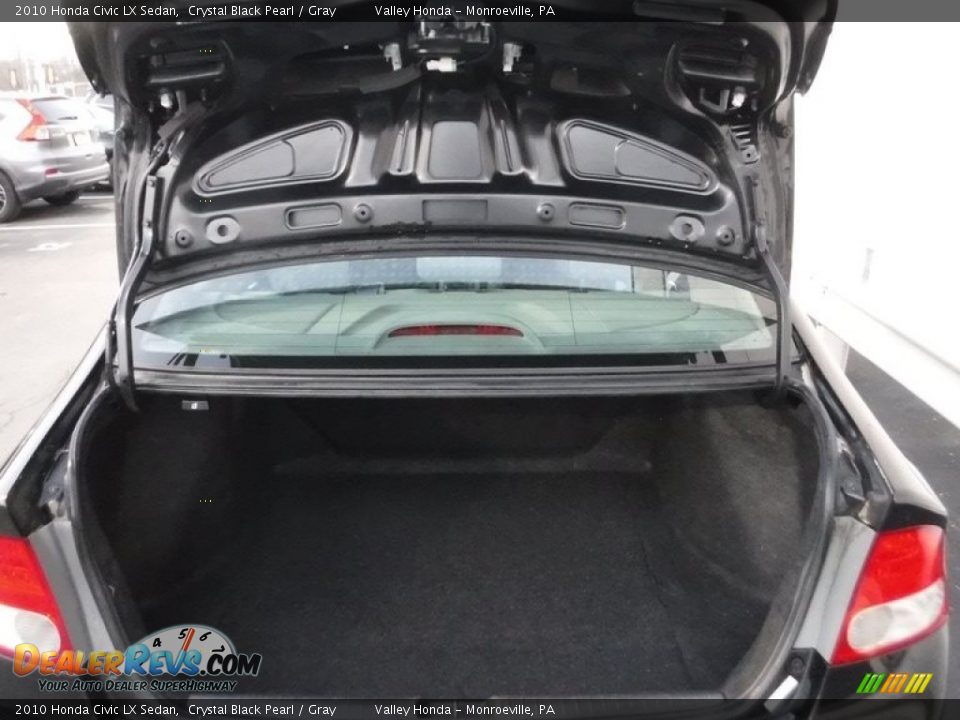 2010 Honda Civic LX Sedan Crystal Black Pearl / Gray Photo #20