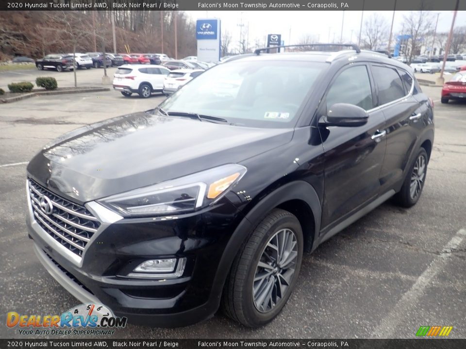 2020 Hyundai Tucson Limited AWD Black Noir Pearl / Beige Photo #1