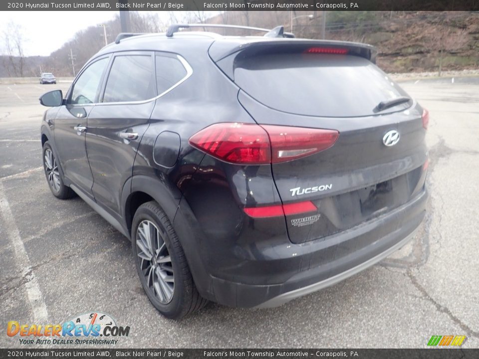 2020 Hyundai Tucson Limited AWD Black Noir Pearl / Beige Photo #2