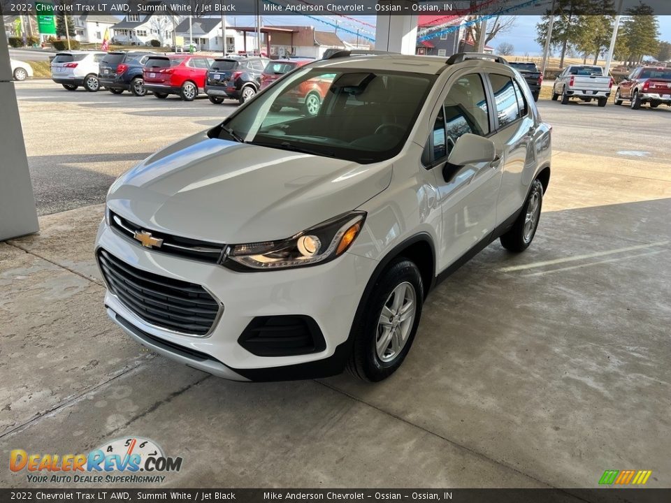 2022 Chevrolet Trax LT AWD Summit White / Jet Black Photo #2