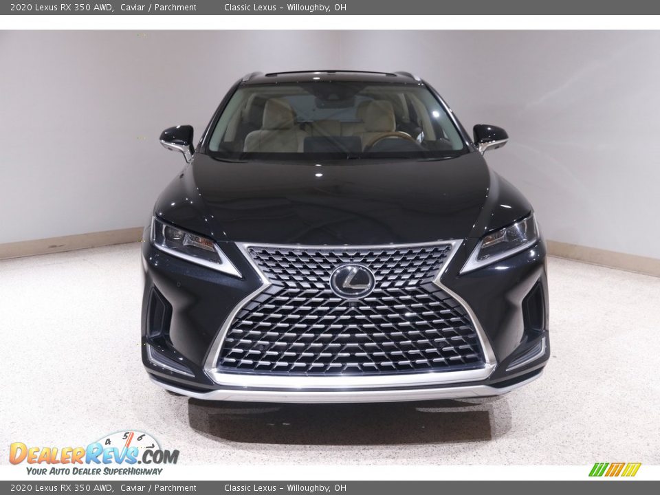 2020 Lexus RX 350 AWD Caviar / Parchment Photo #2