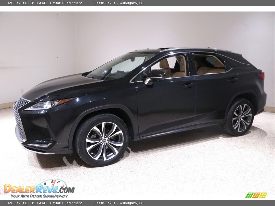 2020 Lexus RX 350 AWD Caviar / Parchment Photo #3