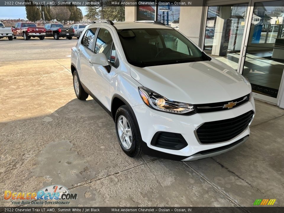 2022 Chevrolet Trax LT AWD Summit White / Jet Black Photo #4