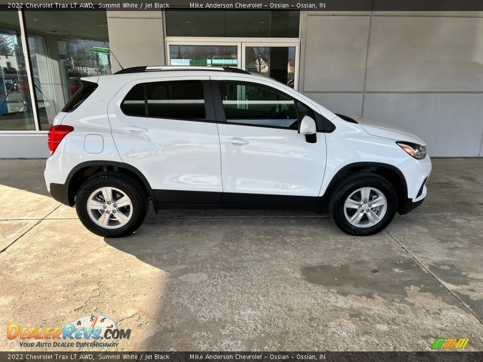 2022 Chevrolet Trax LT AWD Summit White / Jet Black Photo #5