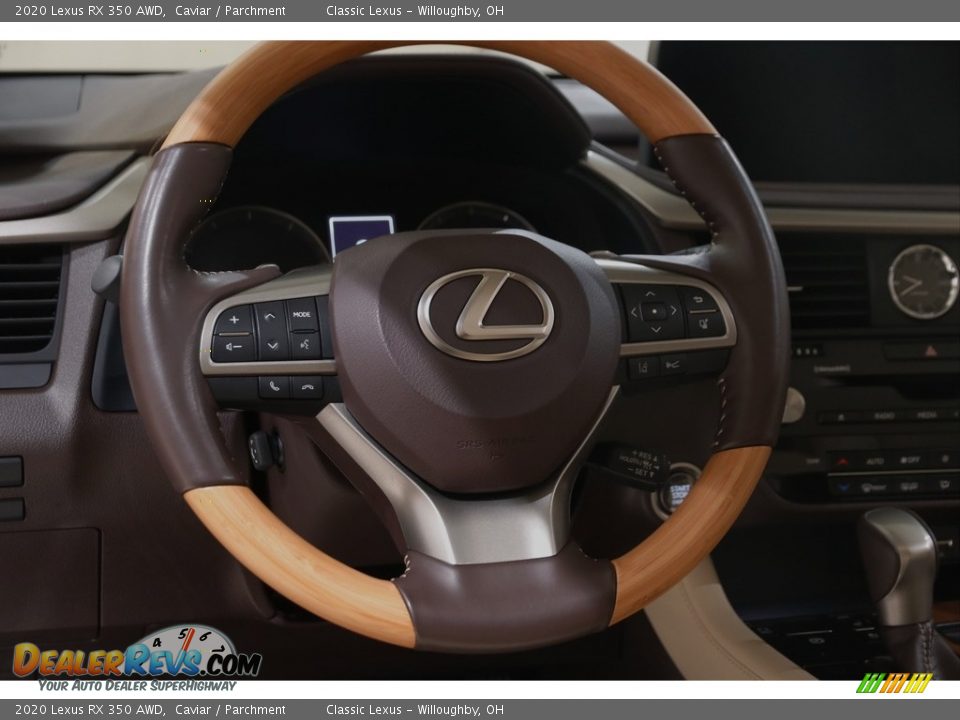 2020 Lexus RX 350 AWD Caviar / Parchment Photo #7