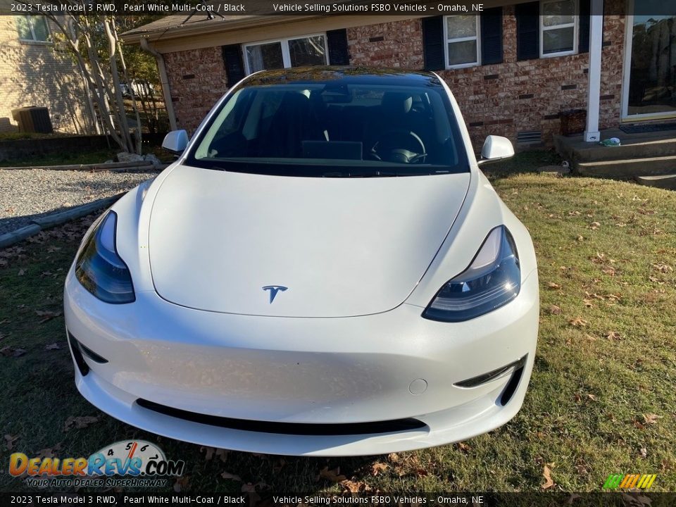 Pearl White Multi-Coat 2023 Tesla Model 3 RWD Photo #5