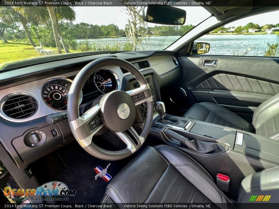 Front Seat of 2014 Ford Mustang GT Premium Coupe Photo #2