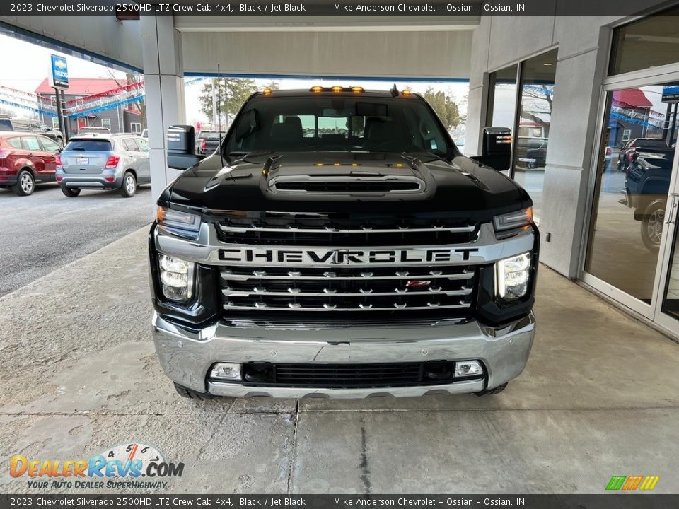 2023 Chevrolet Silverado 2500HD LTZ Crew Cab 4x4 Black / Jet Black Photo #3