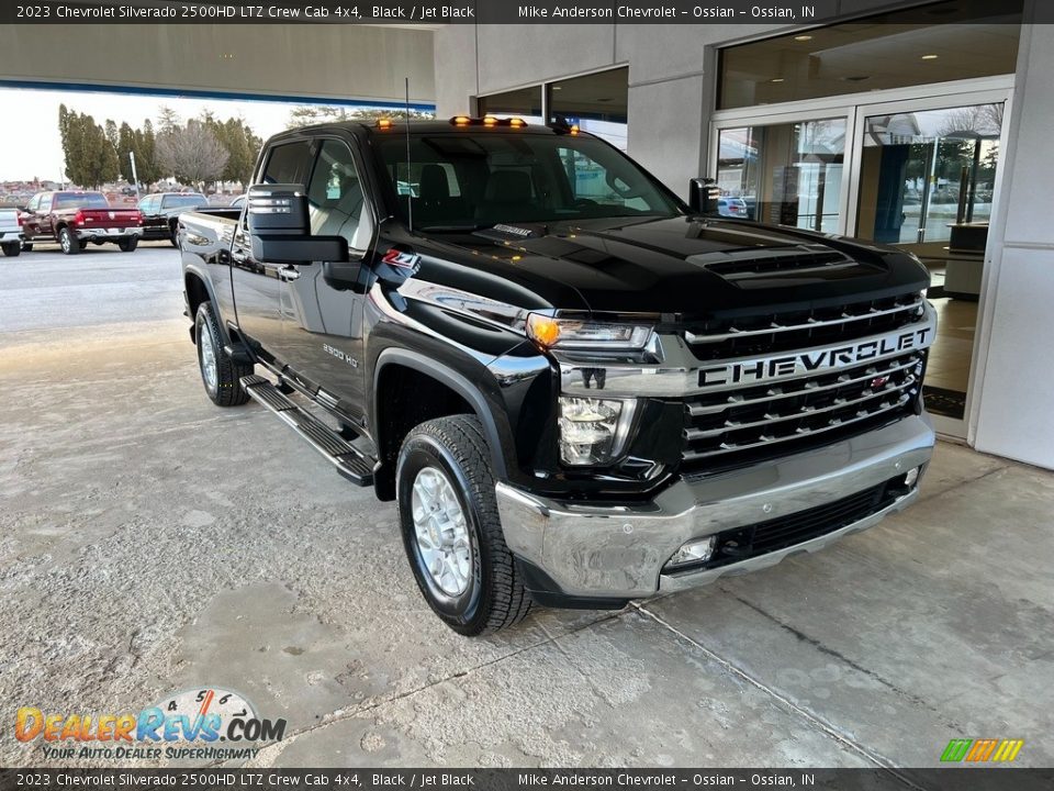 2023 Chevrolet Silverado 2500HD LTZ Crew Cab 4x4 Black / Jet Black Photo #5