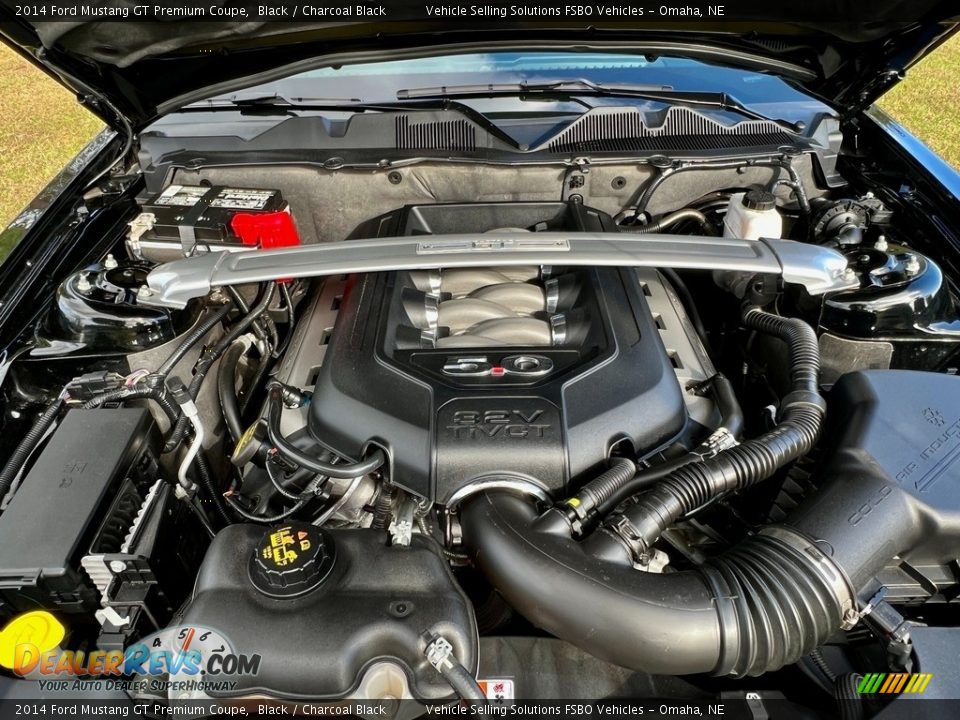 2014 Ford Mustang GT Premium Coupe 5.0 Liter DOHC 32-Valve Ti-VCT V8 Engine Photo #5
