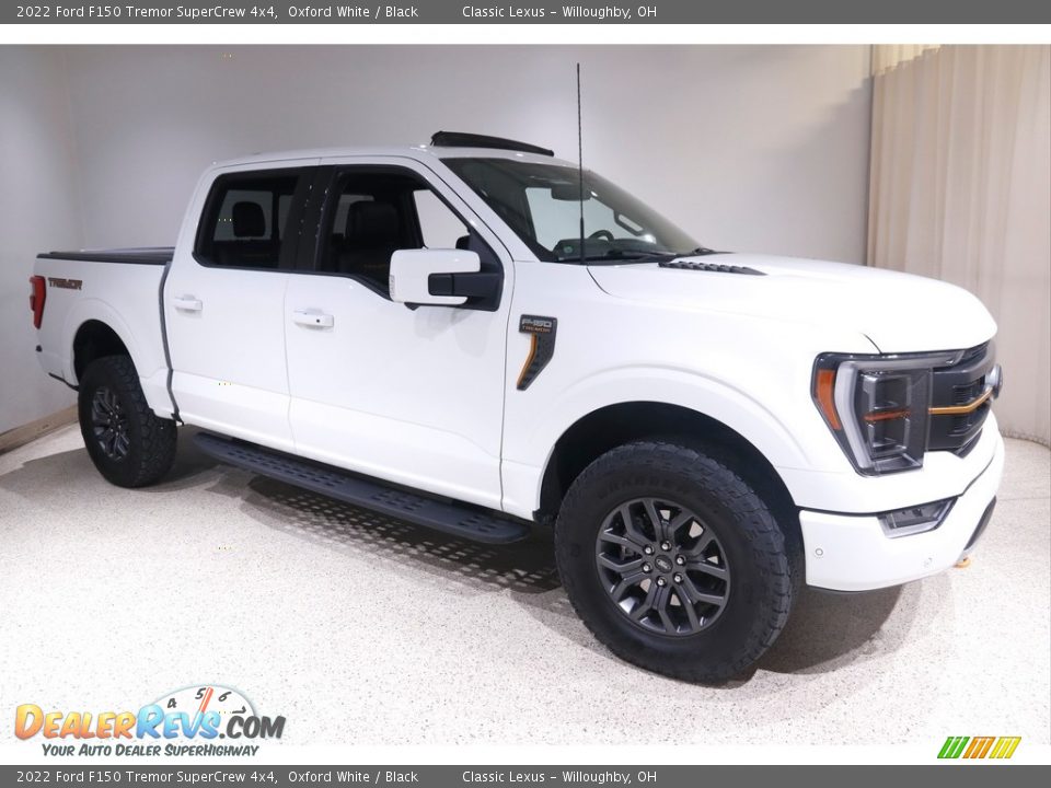 2022 Ford F150 Tremor SuperCrew 4x4 Oxford White / Black Photo #1