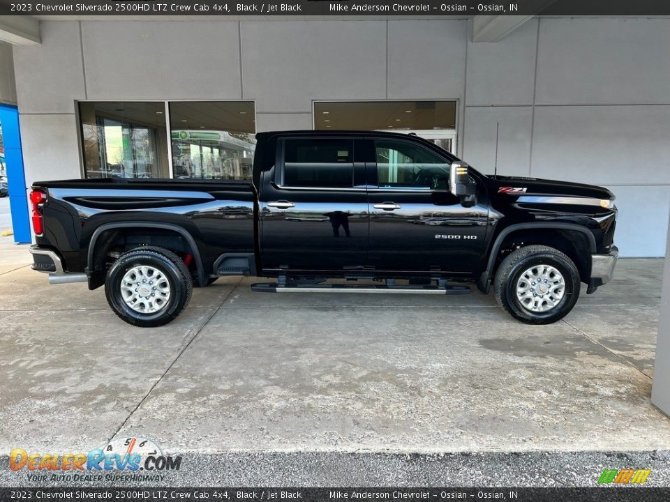 2023 Chevrolet Silverado 2500HD LTZ Crew Cab 4x4 Black / Jet Black Photo #6