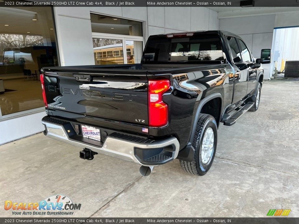 2023 Chevrolet Silverado 2500HD LTZ Crew Cab 4x4 Black / Jet Black Photo #7