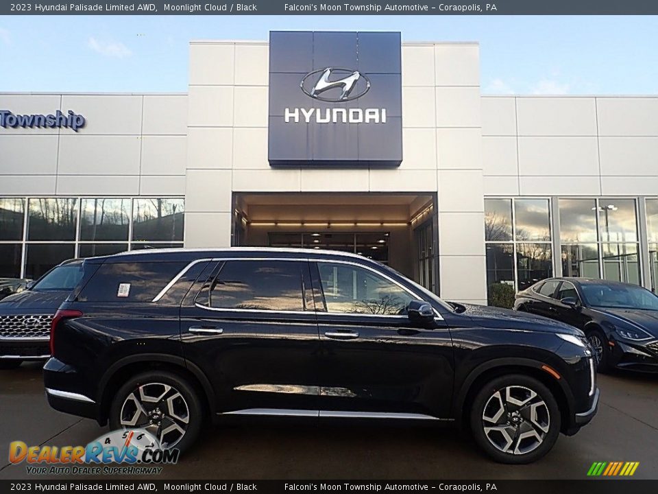 2023 Hyundai Palisade Limited AWD Moonlight Cloud / Black Photo #1