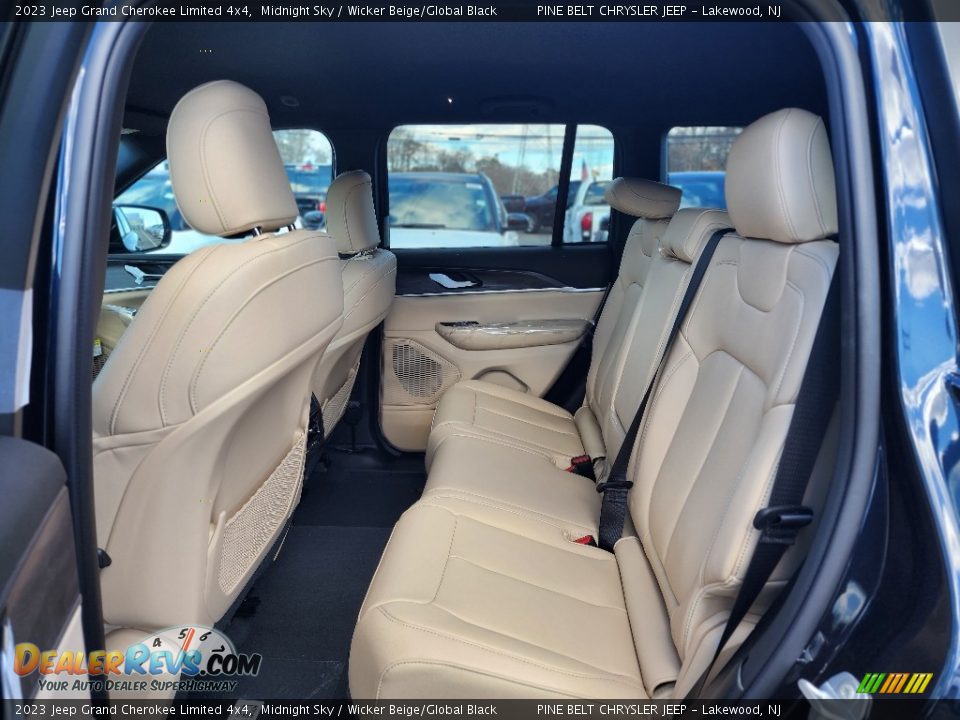 Rear Seat of 2023 Jeep Grand Cherokee Limited 4x4 Photo #7