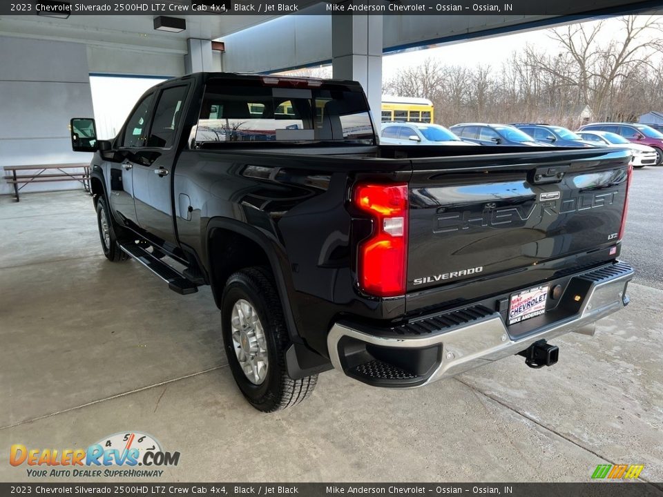 2023 Chevrolet Silverado 2500HD LTZ Crew Cab 4x4 Black / Jet Black Photo #10