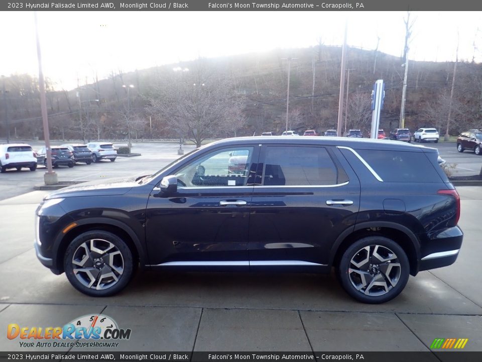 2023 Hyundai Palisade Limited AWD Moonlight Cloud / Black Photo #6